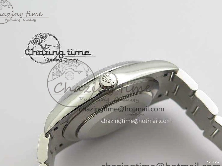 MiroTime 0520 FlexibleFit DateJust 41mm 126334 Noob 1:1 Best Edition Fluted Bezel Blue Diam Dial On SS Oyster Bracelet A 3583